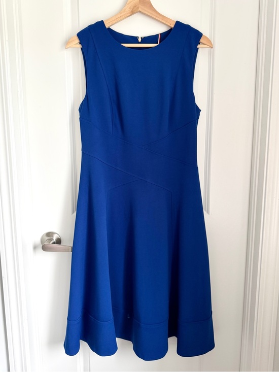 Tommy Hilfiger Dresses & Skirts - Royal Blue Fit & Flare Dress Size 8 / Tommy Hilfiger